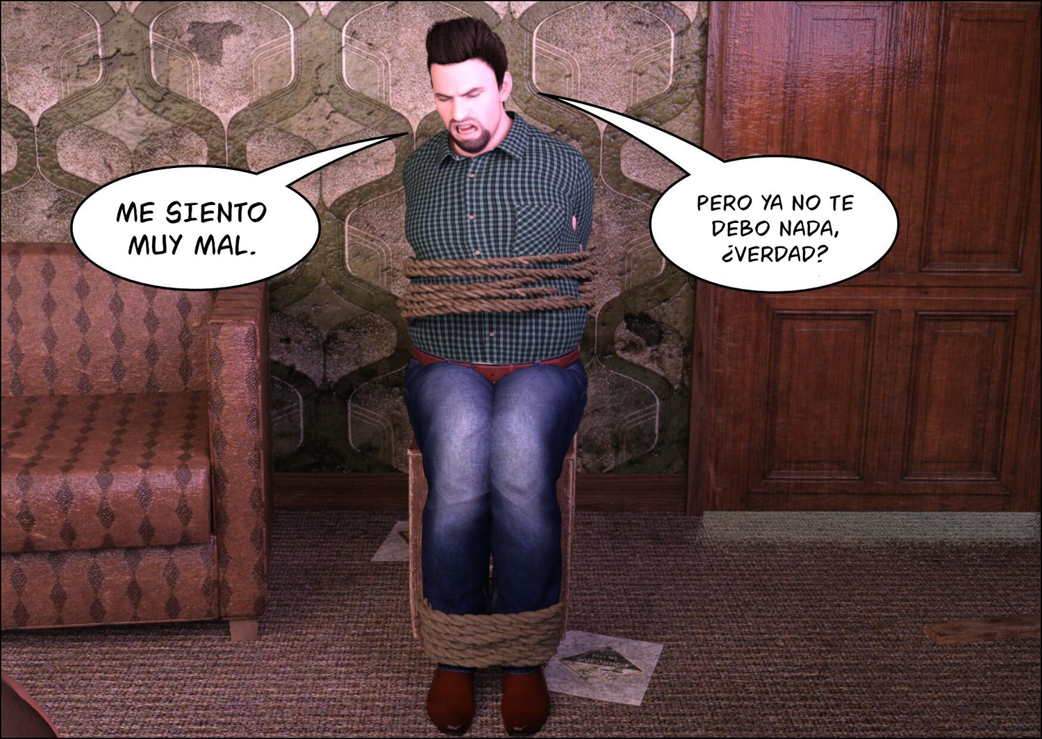 [Mature3Dcomics] PAY your DEBT (Comic Porn)
