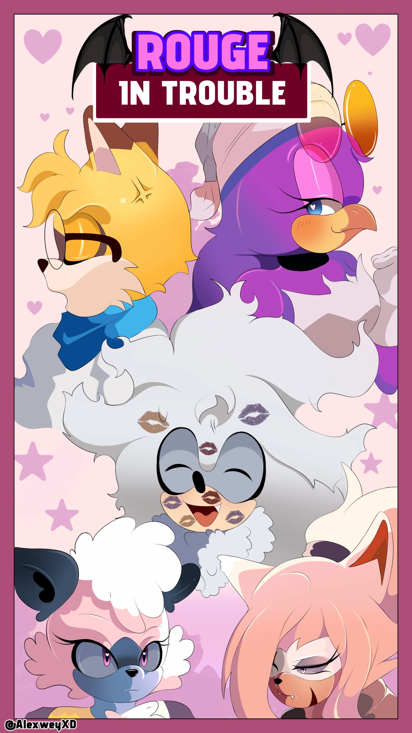 [AlexweyXD] Rouge in Trouble (Sonic the Hedgehog)