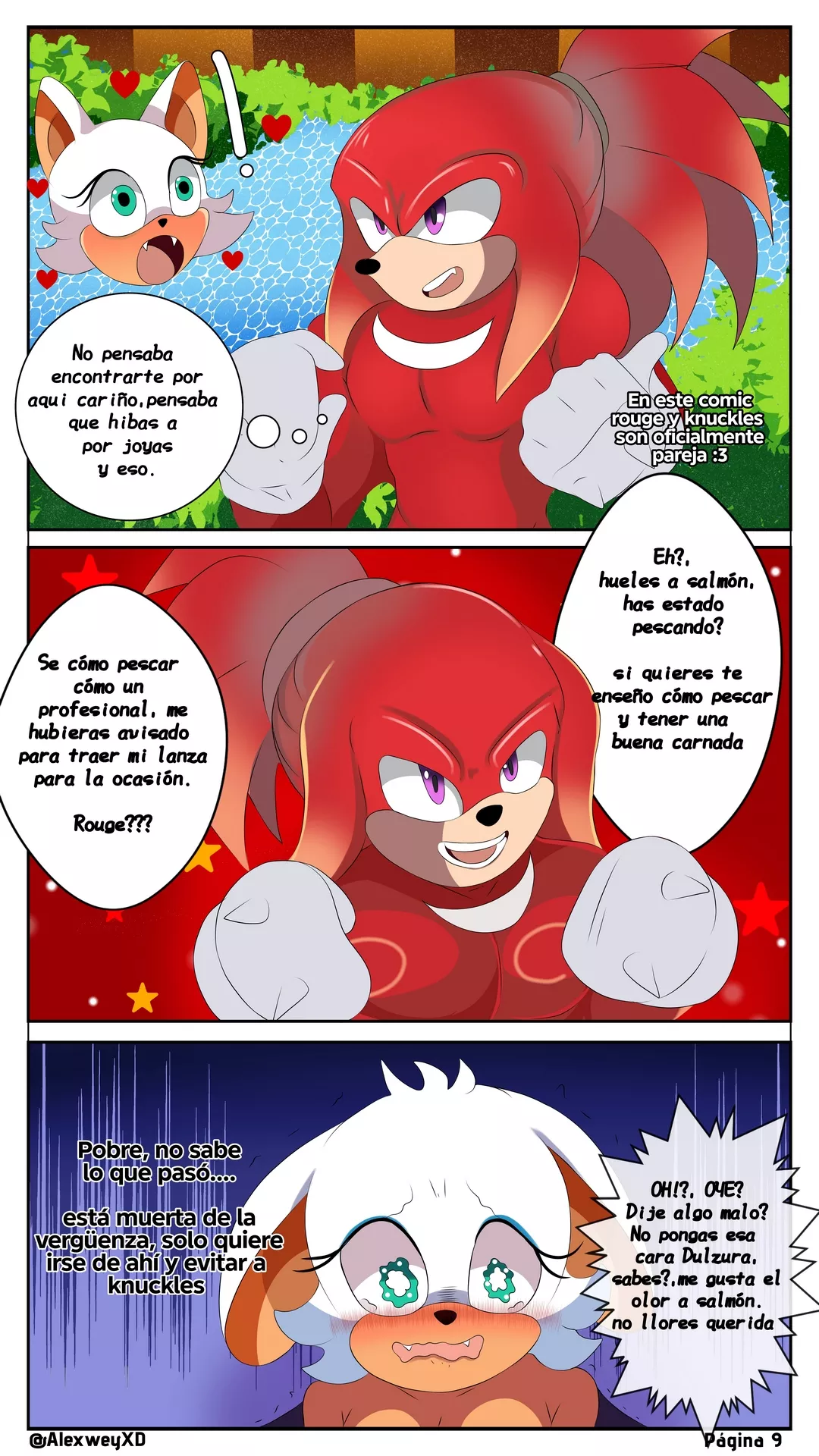[AlexweyXD] Rouge in Trouble (Sonic the Hedgehog)