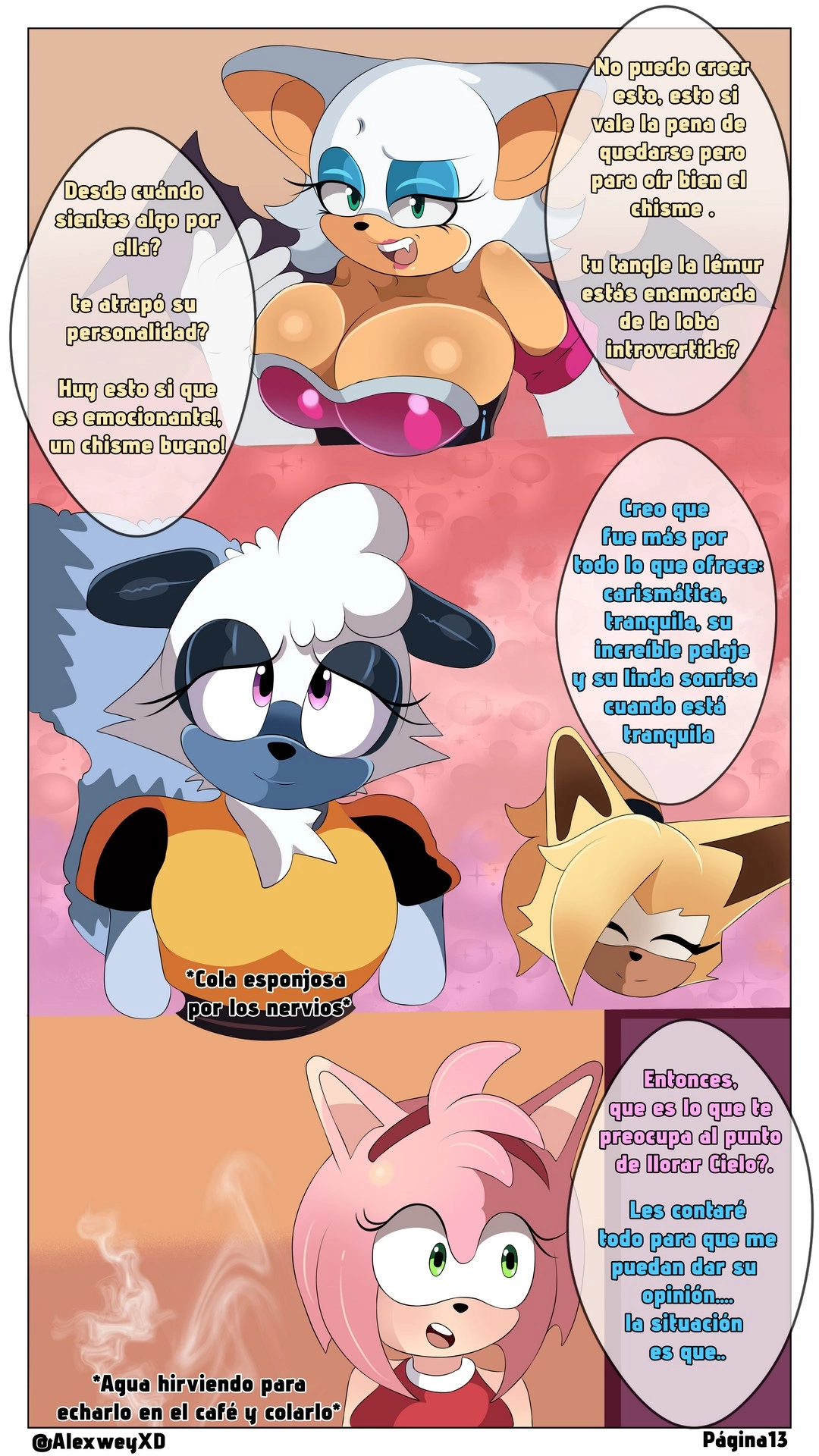 [AlexweyXD] Rouge in Trouble (Sonic the Hedgehog)