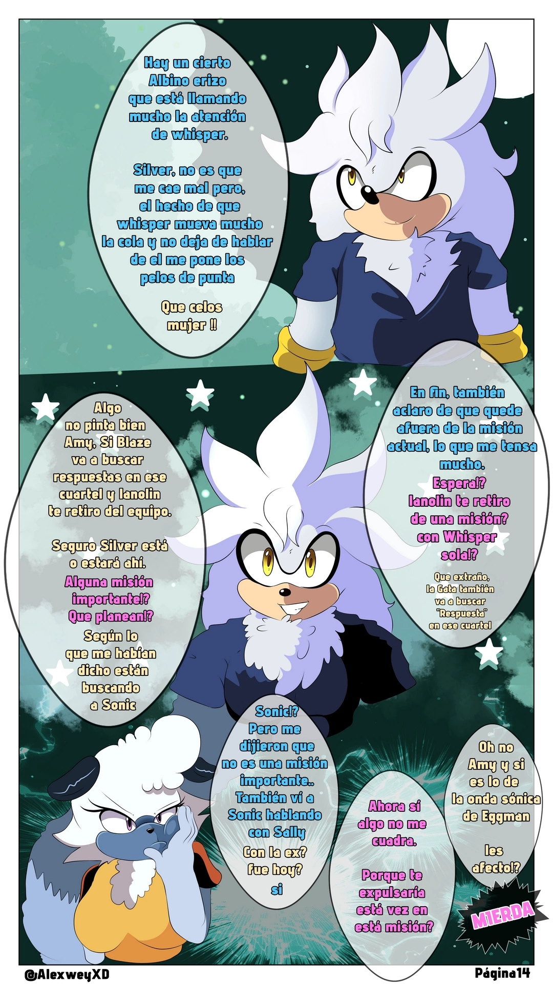 [AlexweyXD] Rouge in Trouble (Sonic the Hedgehog)