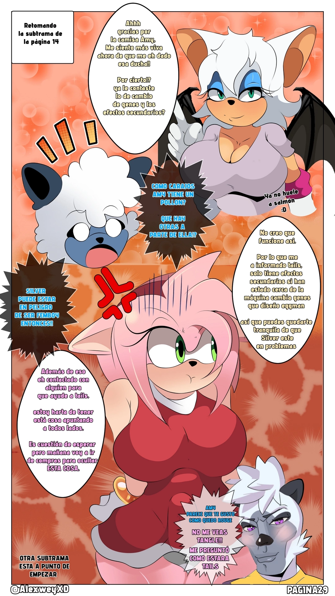 [AlexweyXD] Rouge in Trouble (Sonic the Hedgehog)