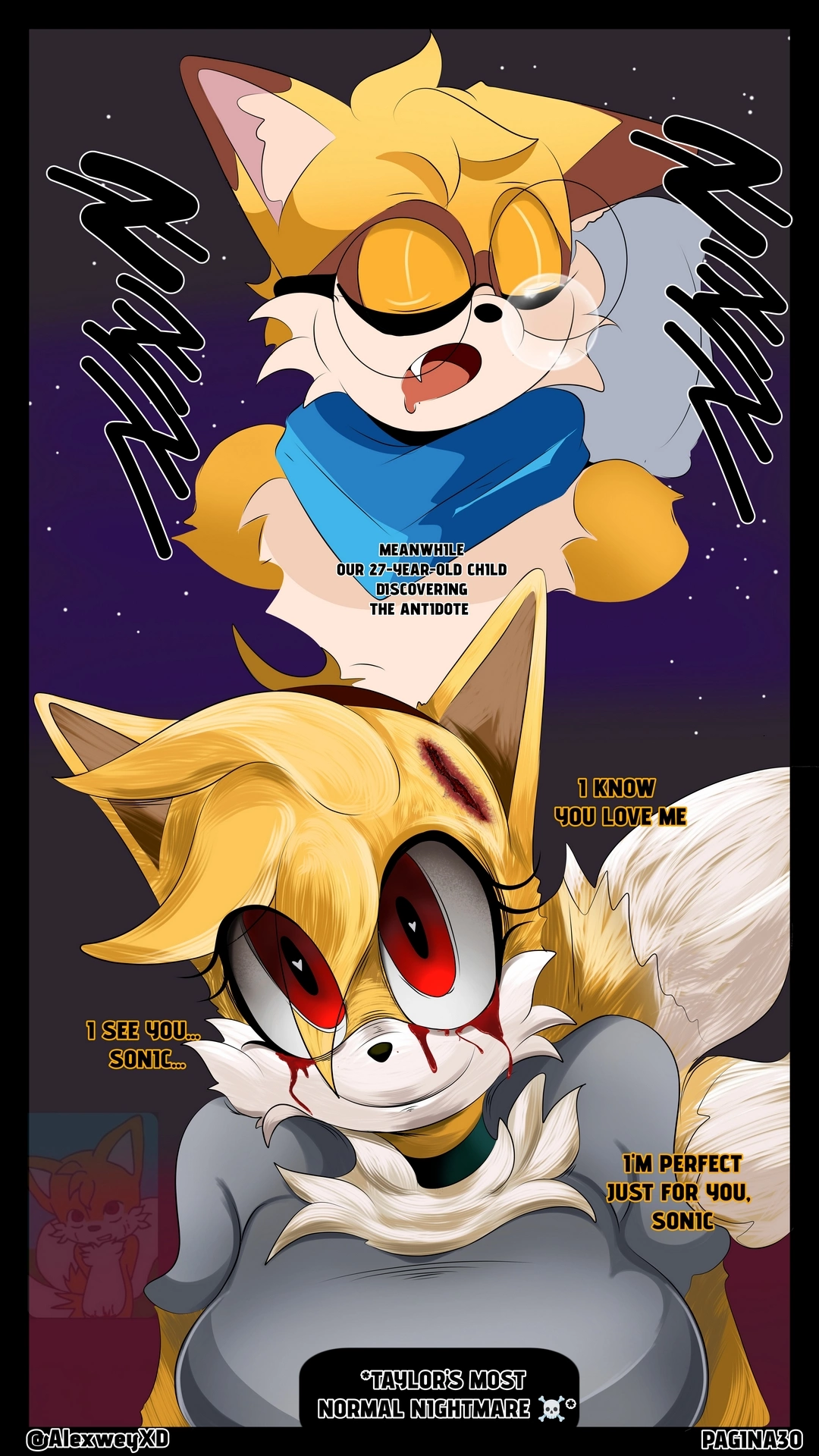 [AlexweyXD] Rouge in Trouble (Sonic the Hedgehog)