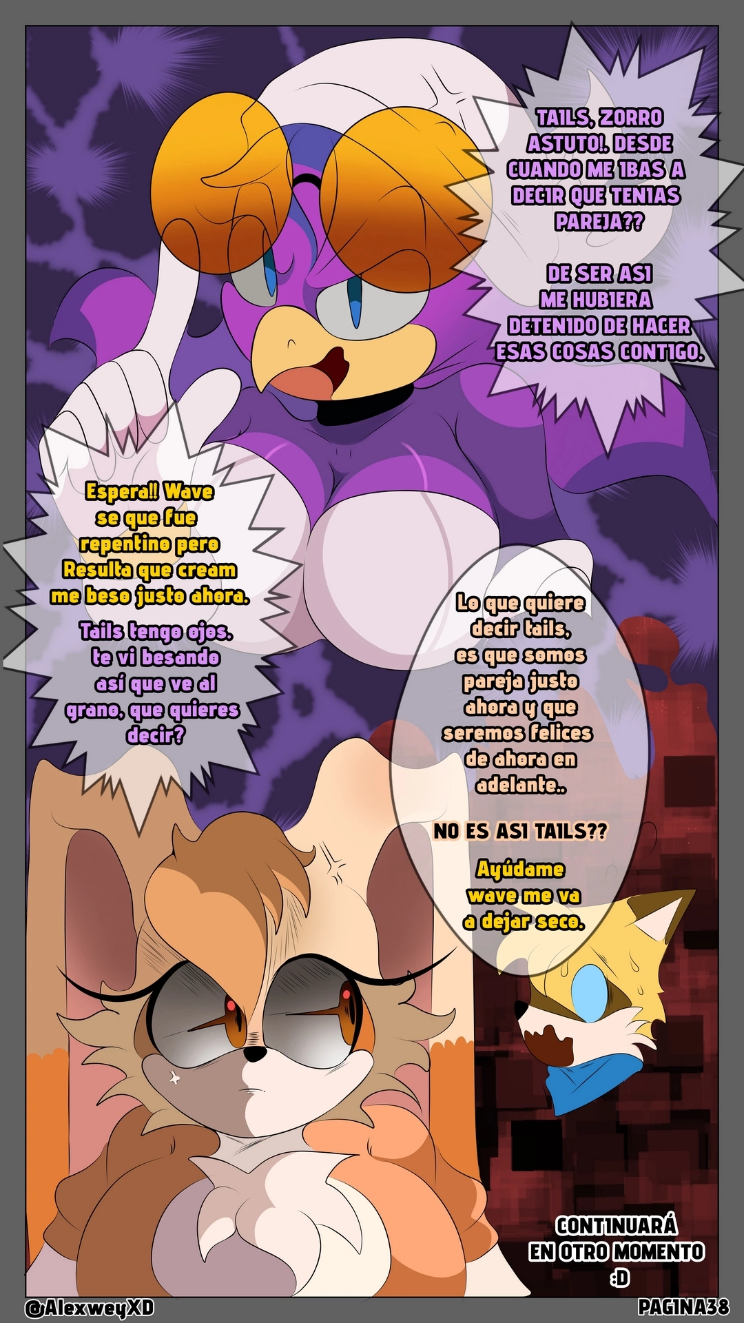 [AlexweyXD] Rouge in Trouble (Sonic the Hedgehog)
