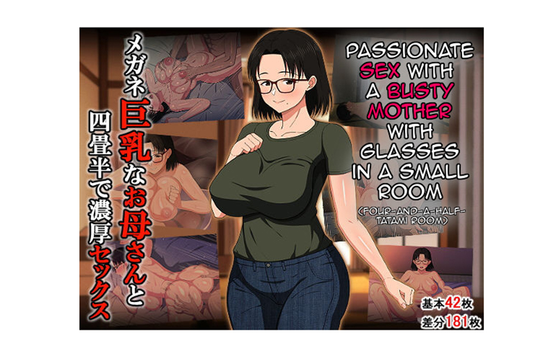 [Haruharu] SEXO Apasionado con una MADRE TETONA con Gafas (Comic Porn)