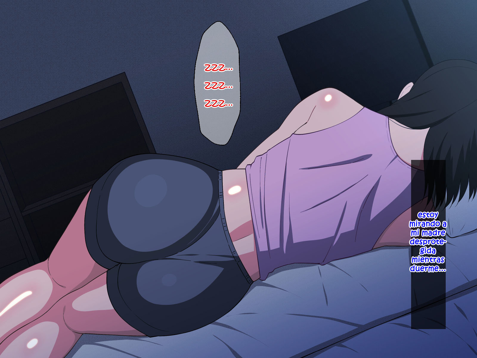 [Haruharu] SEXO Apasionado con una MADRE TETONA con Gafas (Comic Porn)