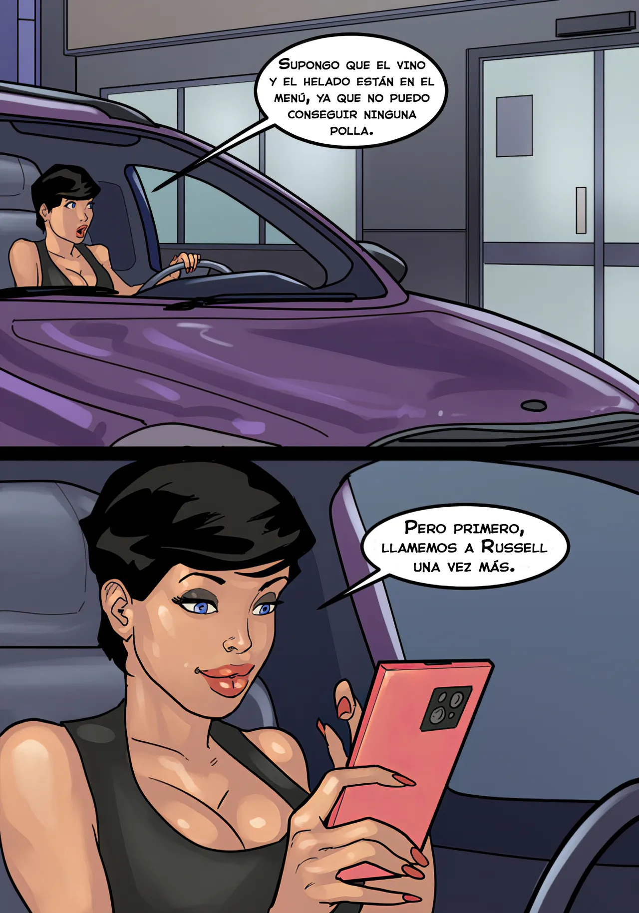[Blacknwhite] Slutty MOMS parte 2 (Comic Porn)