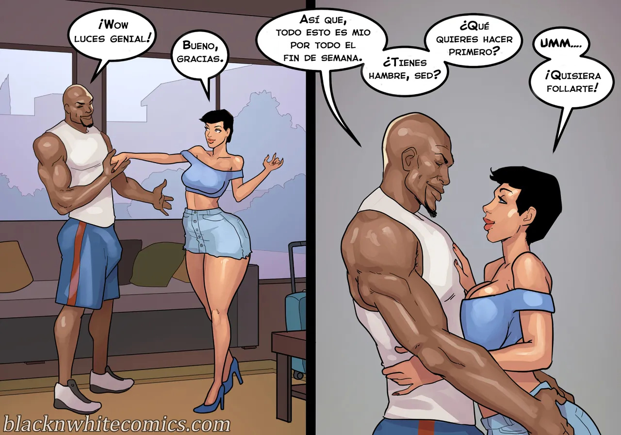 [Blacknwhite] Slutty MOMS parte 2 (Comic Porn)