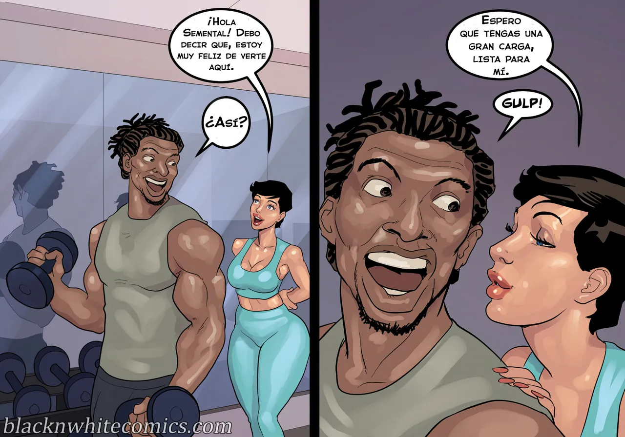 [Blacknwhite] Slutty MOMS parte 2 (Comic Porn)