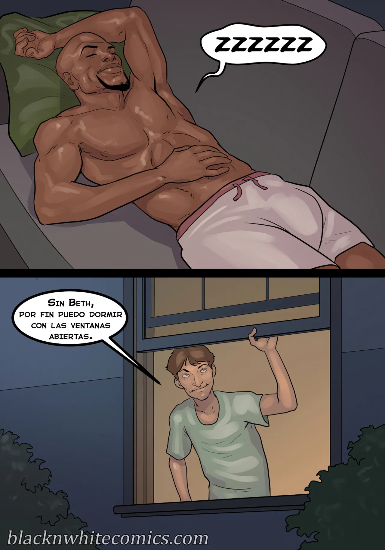 [Blacknwhite] Slutty MOMS parte 2 (Comic Porn)