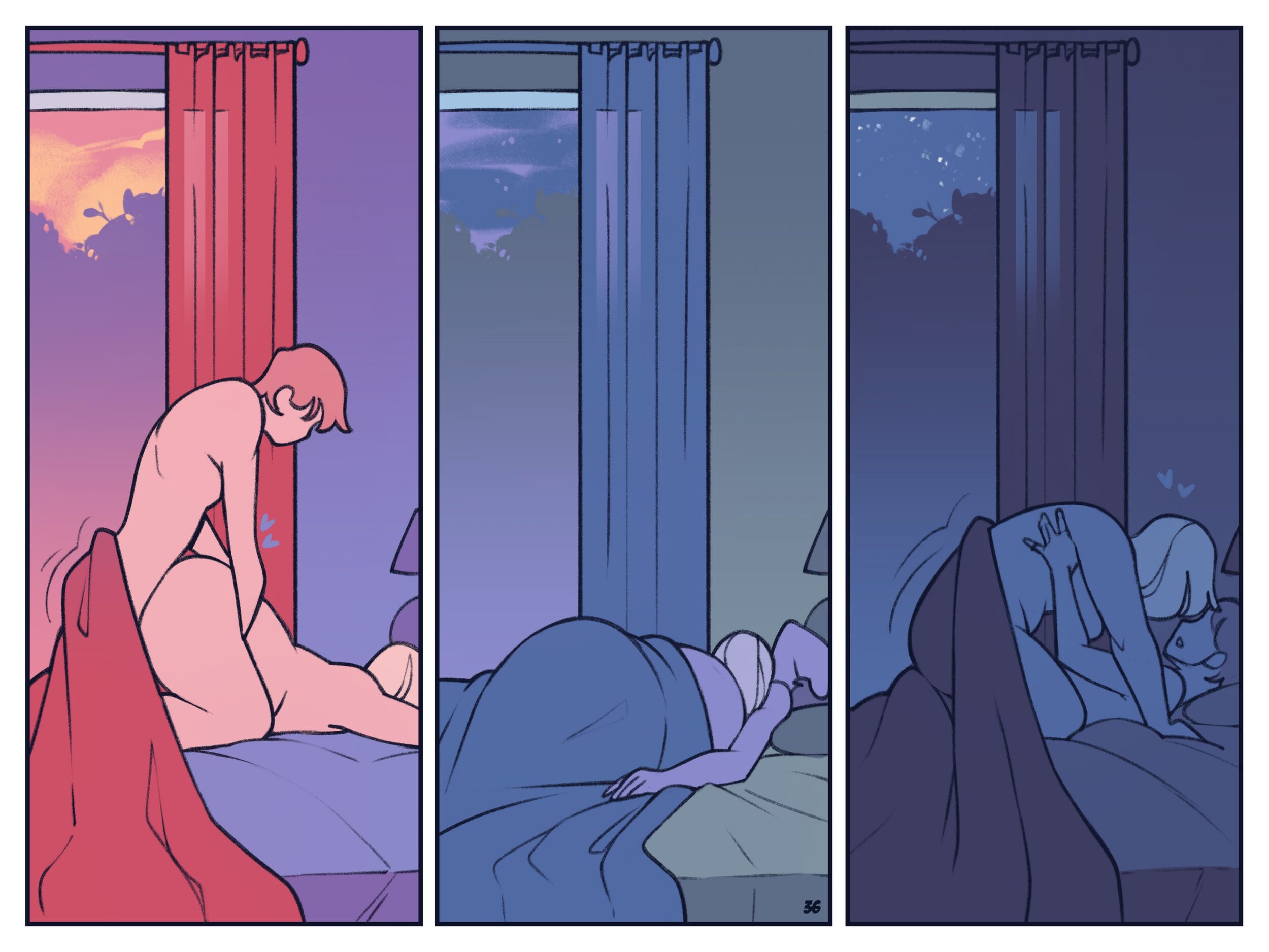 [NotEnoughMilk] Summer Ache (Comic Porn)
