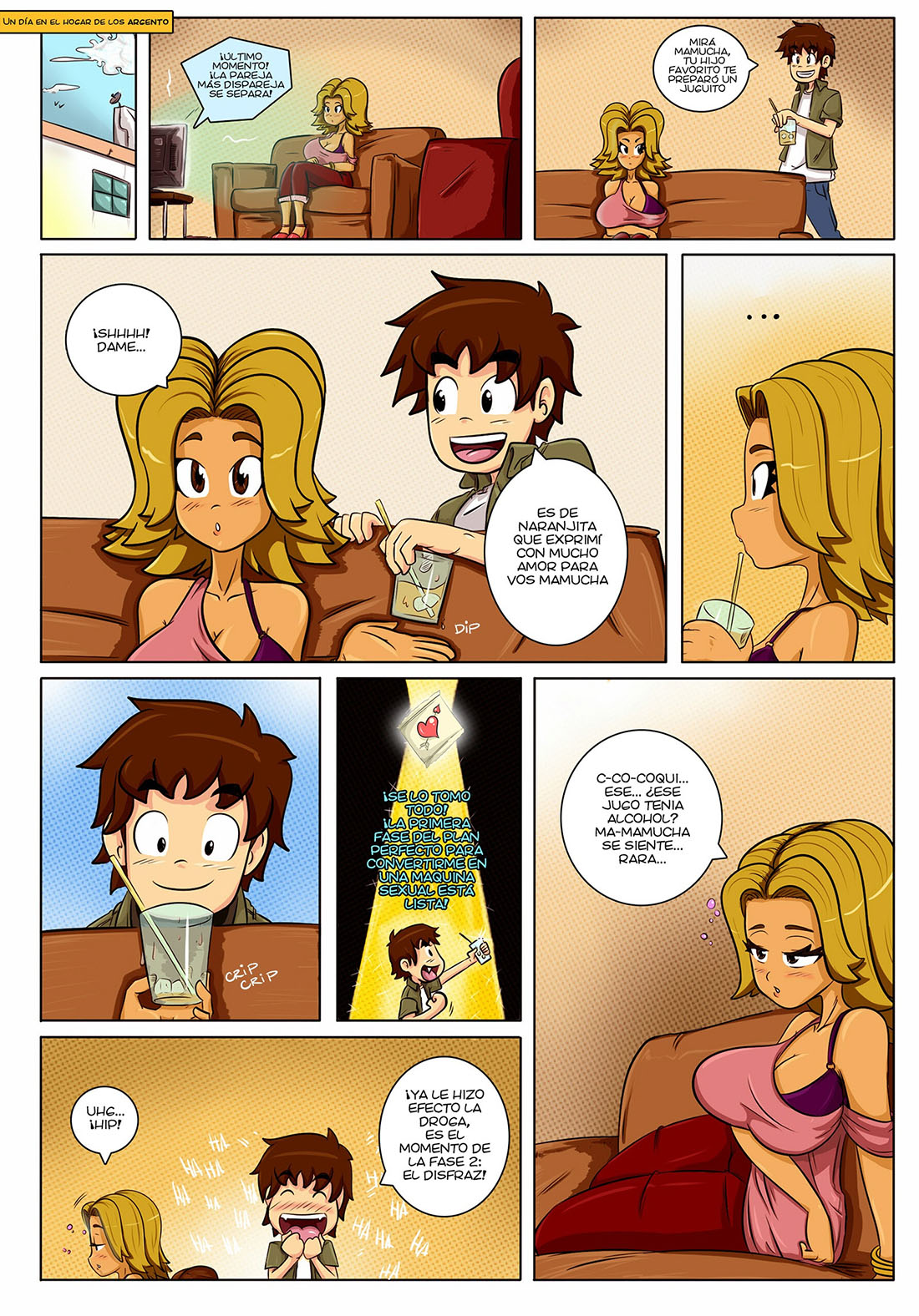 [Marcos Crot] The Argento FAMILY (Comic Porn)