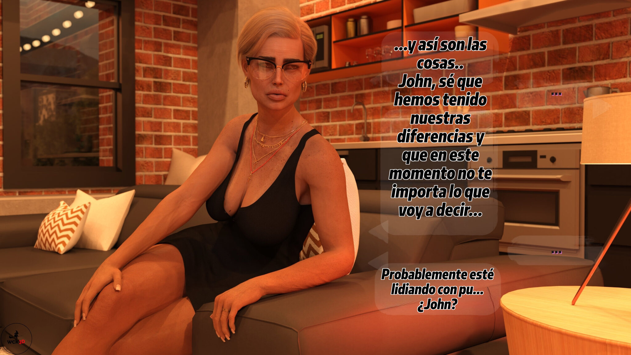 [Wck3D] The CASE of Mrs. SMITH parte 1 (Comic Porn)