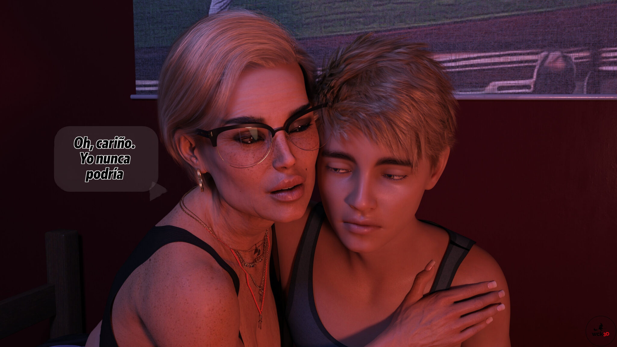 [Wck3D] The CASE of Mrs. SMITH parte 1 (Comic Porn)