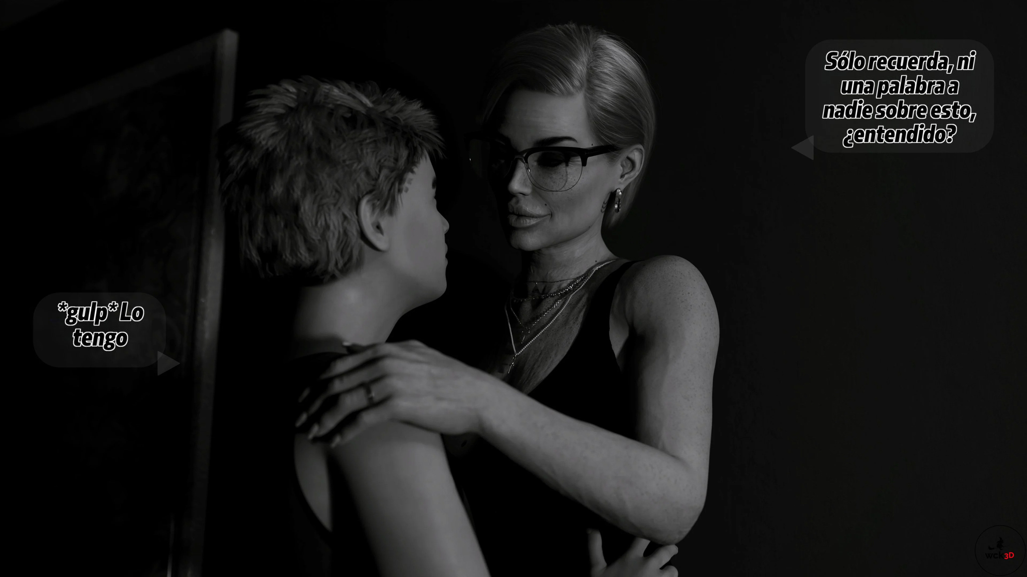 [Wck3D] The CASE of Mrs. SMITH parte 1 (Comic Porn)