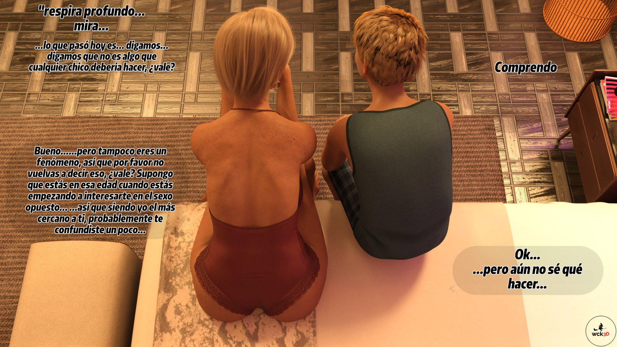 [Wck3D] The CASE of Mrs. SMITH parte 2 (Comic Porn)