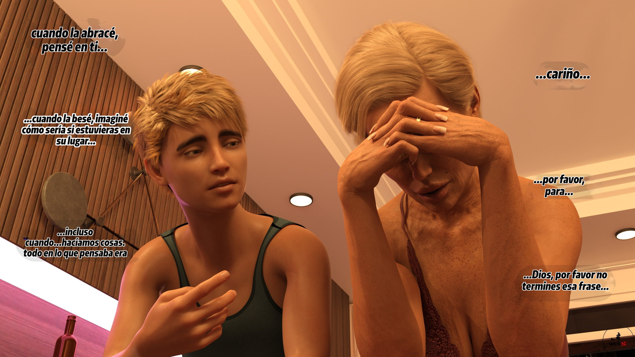 [Wck3D] The CASE of Mrs. SMITH parte 2 (Comic Porn)