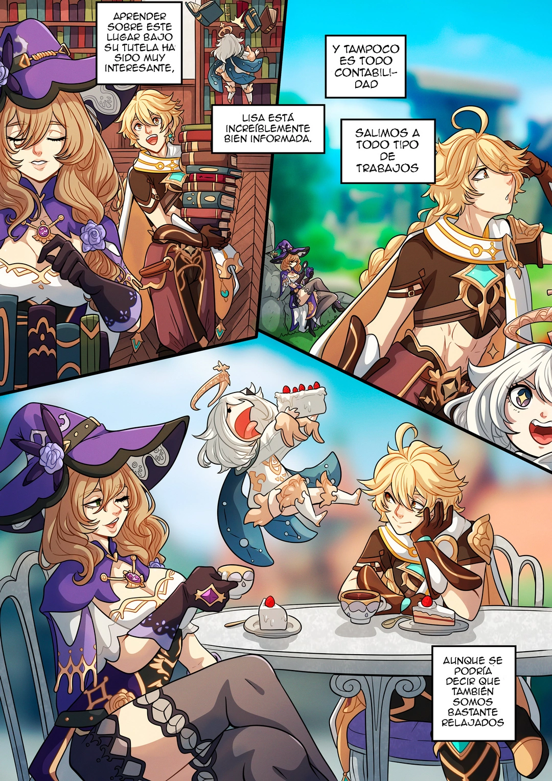 [Kinkymation] The Traveler’s Guide to Teyvat’s Heart – Lisa – (Genshin Impact)