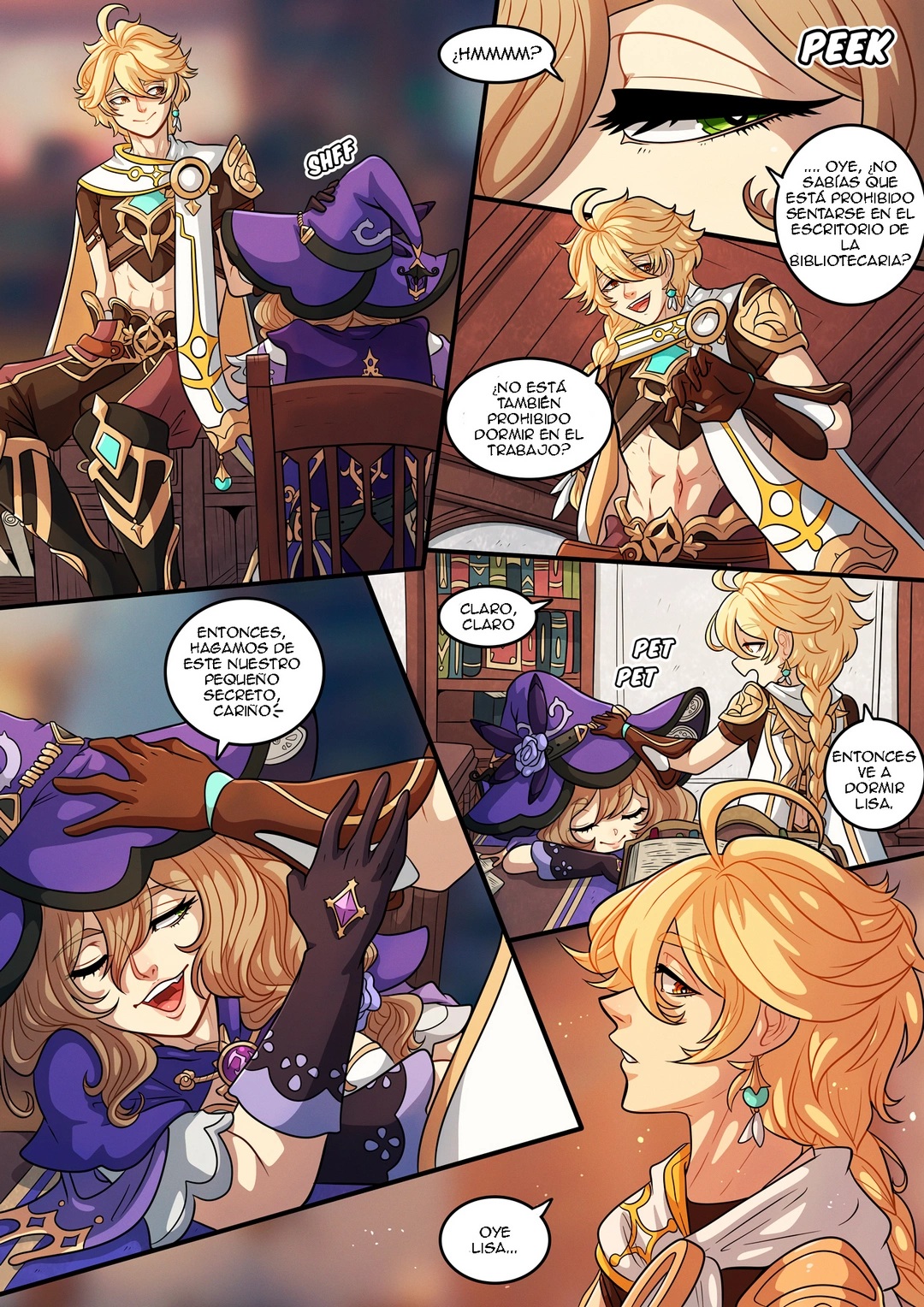 [Kinkymation] The Traveler’s Guide to Teyvat’s Heart – Lisa – (Genshin Impact)