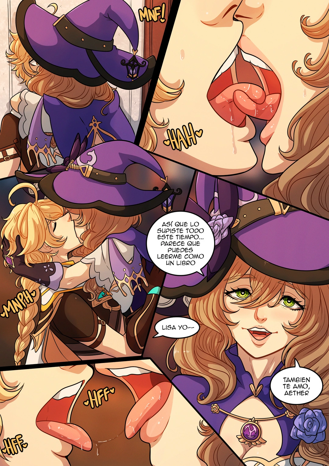 [Kinkymation] The Traveler’s Guide to Teyvat’s Heart – Lisa – (Genshin Impact)