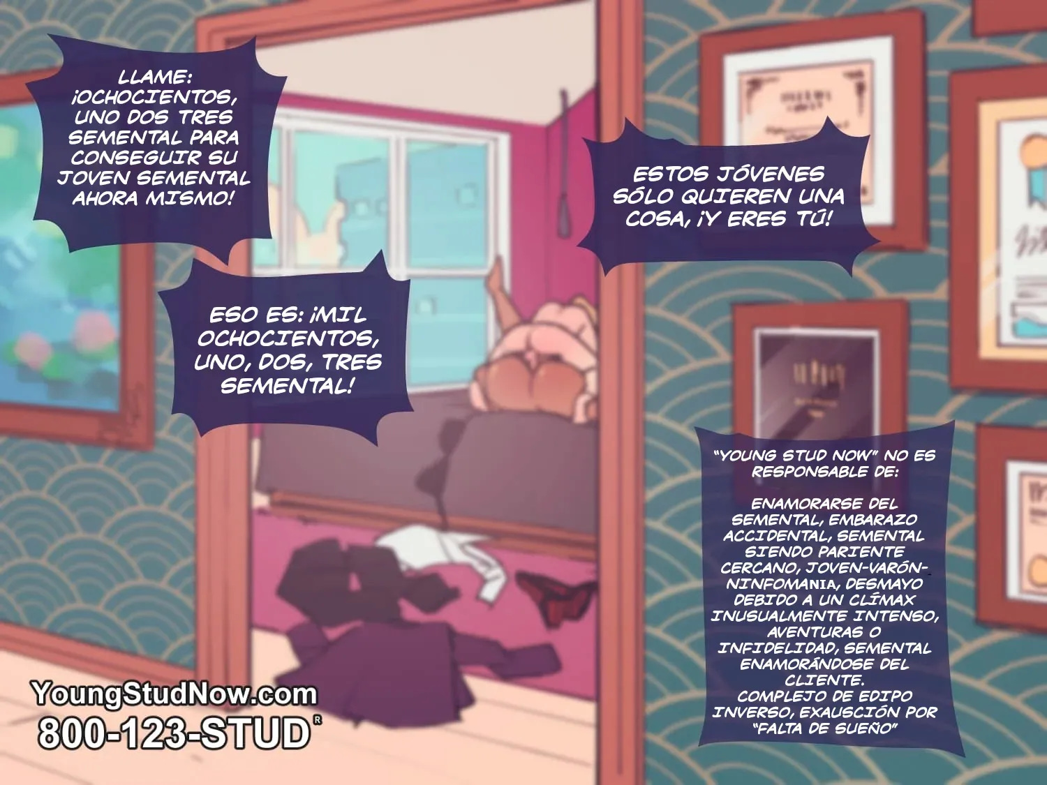 [Not Enough Milk] YOUNG STUD now (Comic Porn)