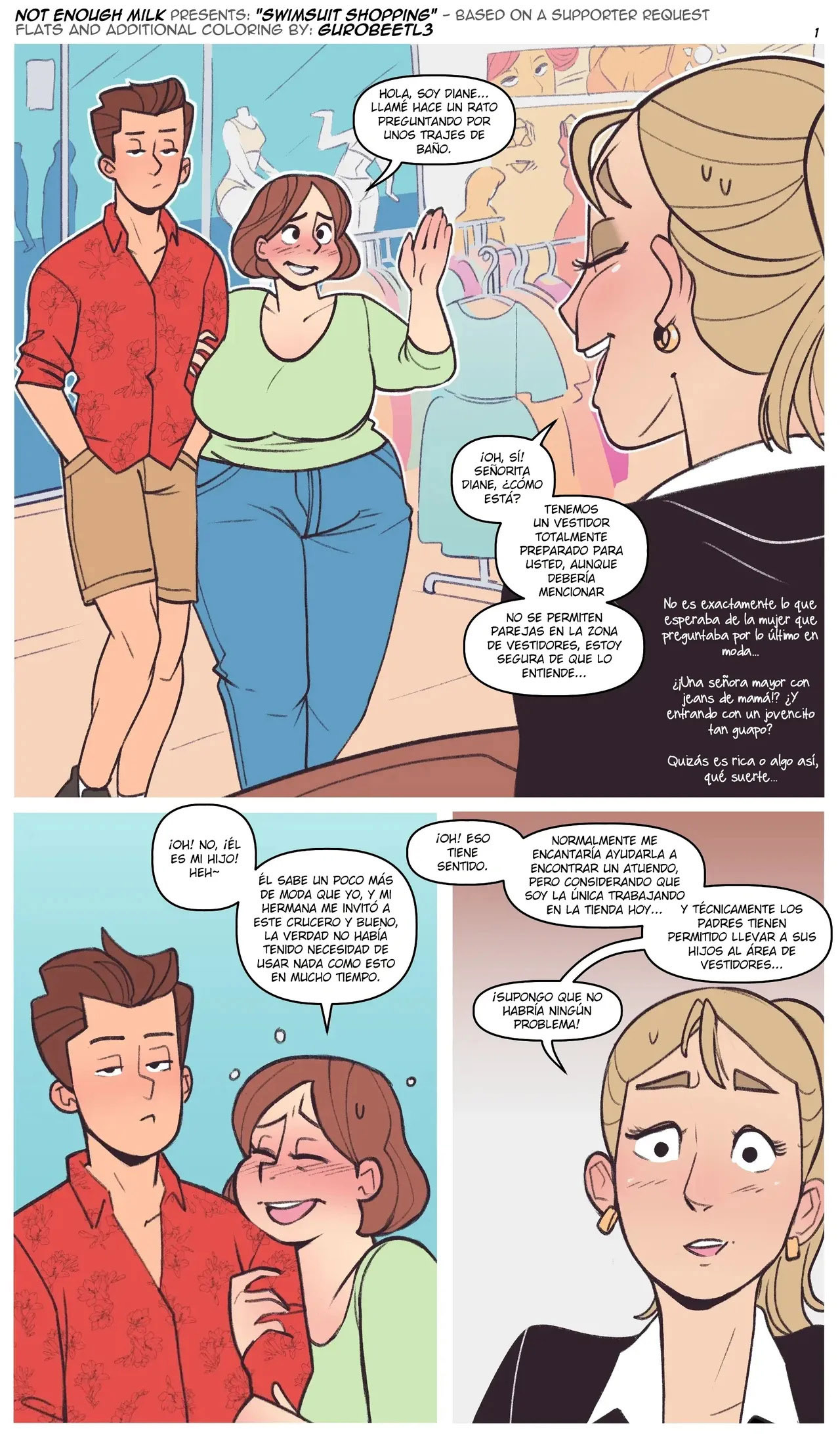 [Not Enough Milk] Comprando TRAJES de BAÑO