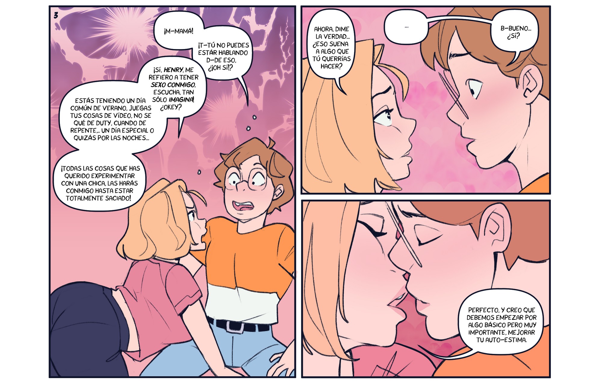 [NotEnoughMilk] Summer Ache (Comic Porn)