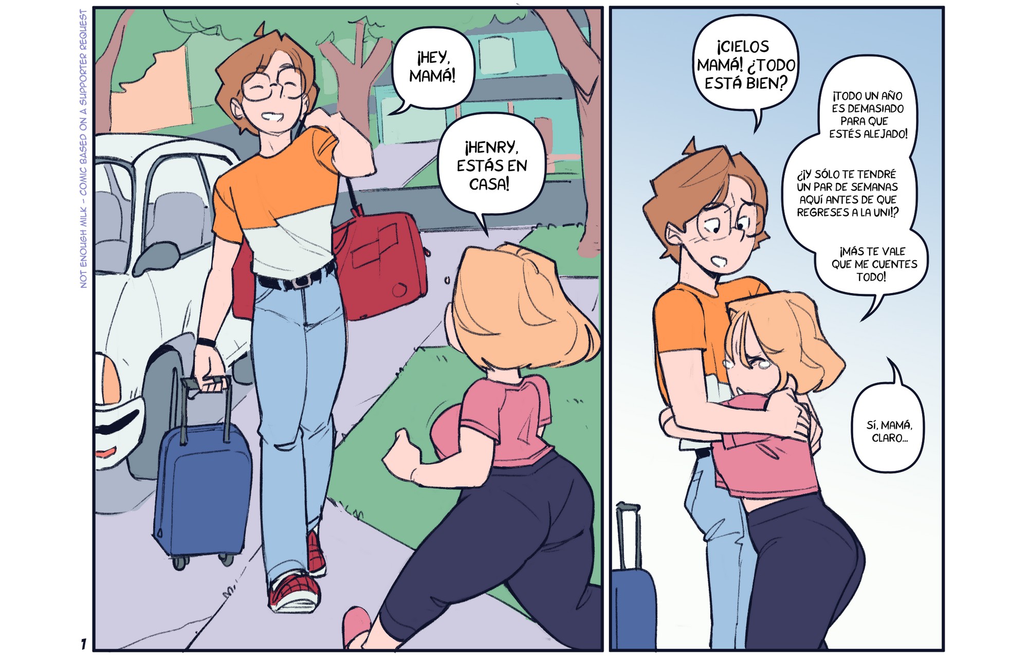 [NotEnoughMilk] Summer Ache (Comic Porn)